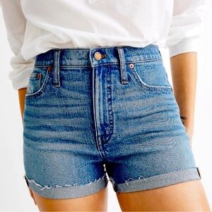 Madewell High Rise Demin Shorts Size 26